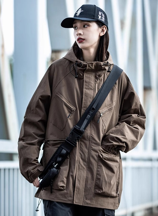 Zippered Pockets Jacket