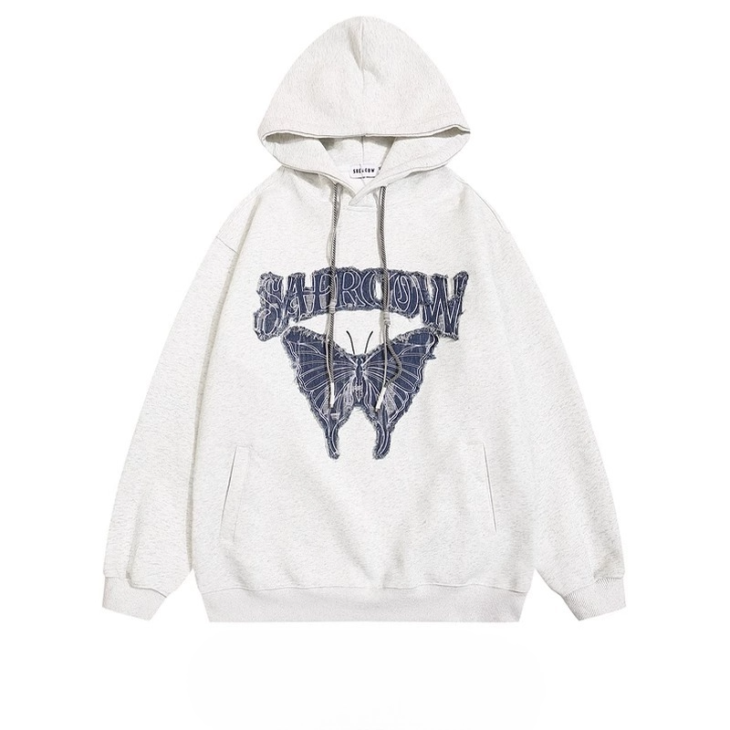 Butterfly Patch Hoodie