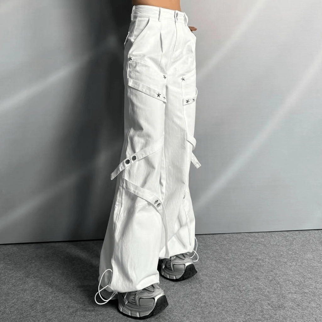 Oversized White Pants