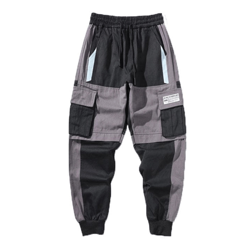 Black and White Patchwork Pants