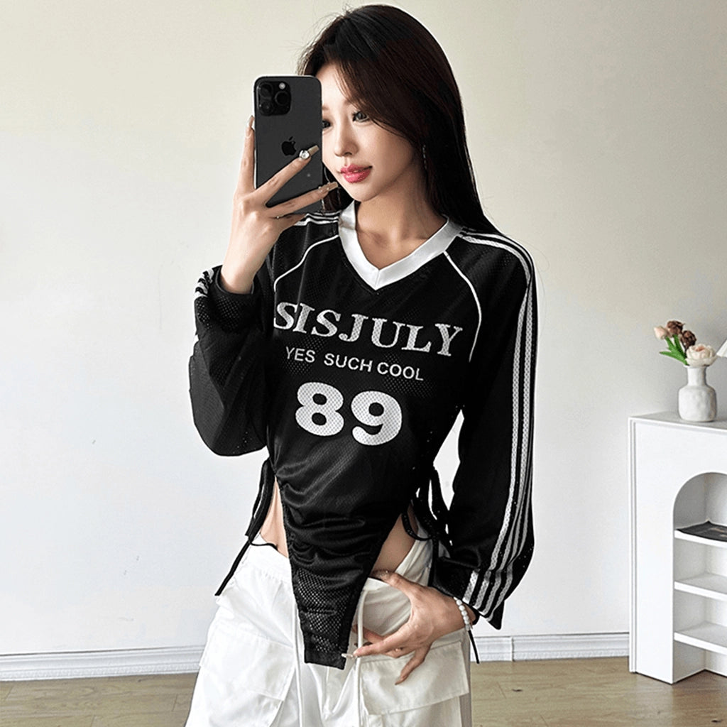 Striped Sports Bodysuit