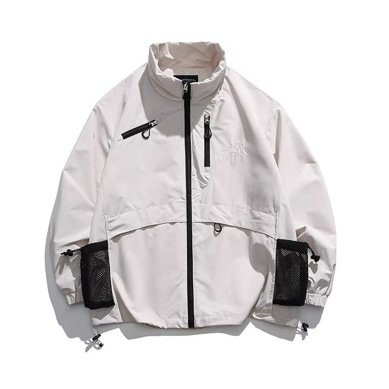 Utility Pocket Techwear Jacket