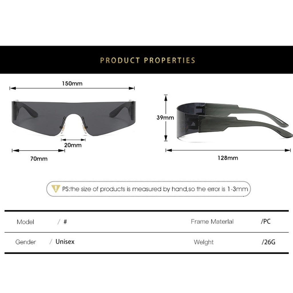 Cyberpunk Shield Shades