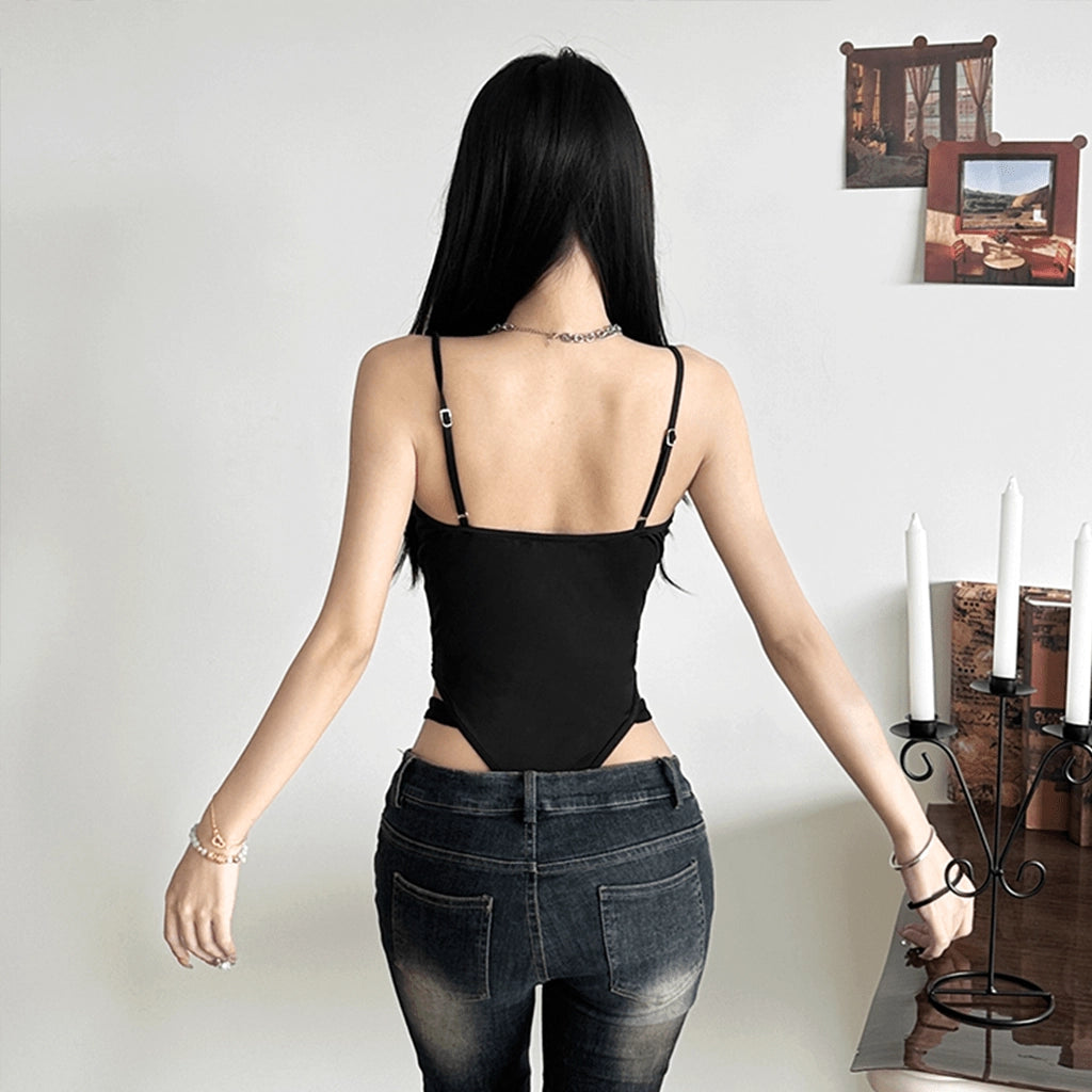 Cyberpunk Cut-Out Bodysuit