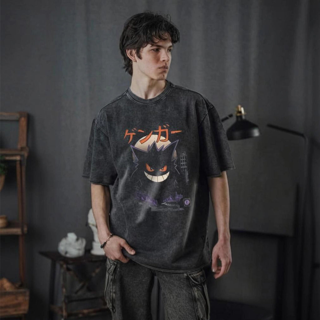 Black Shadowcore Gengar Tee