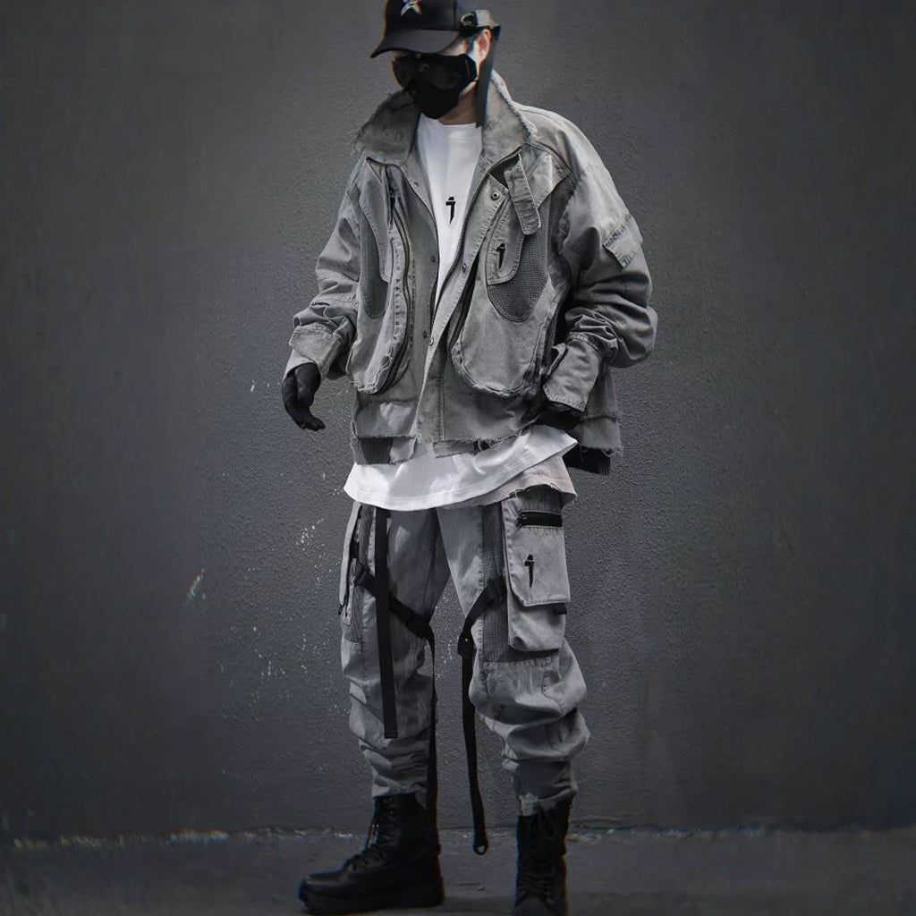 Dystopian Cargo Joggers