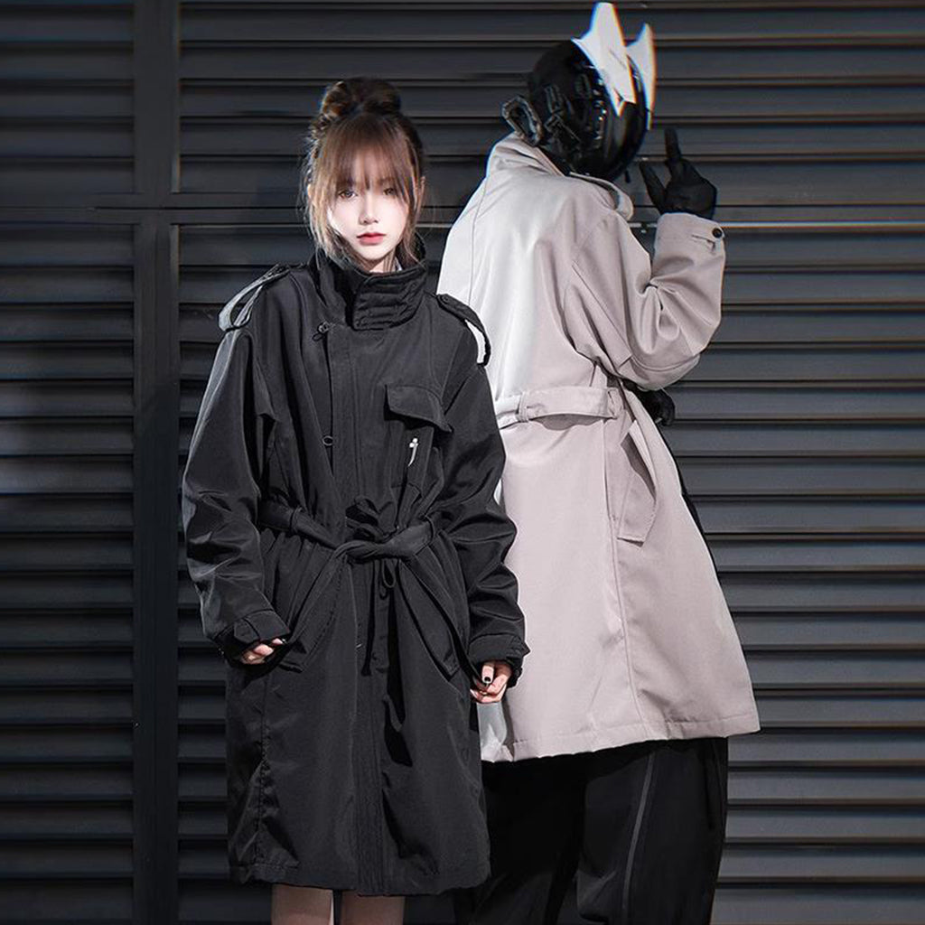 Concealed Zippers Parka