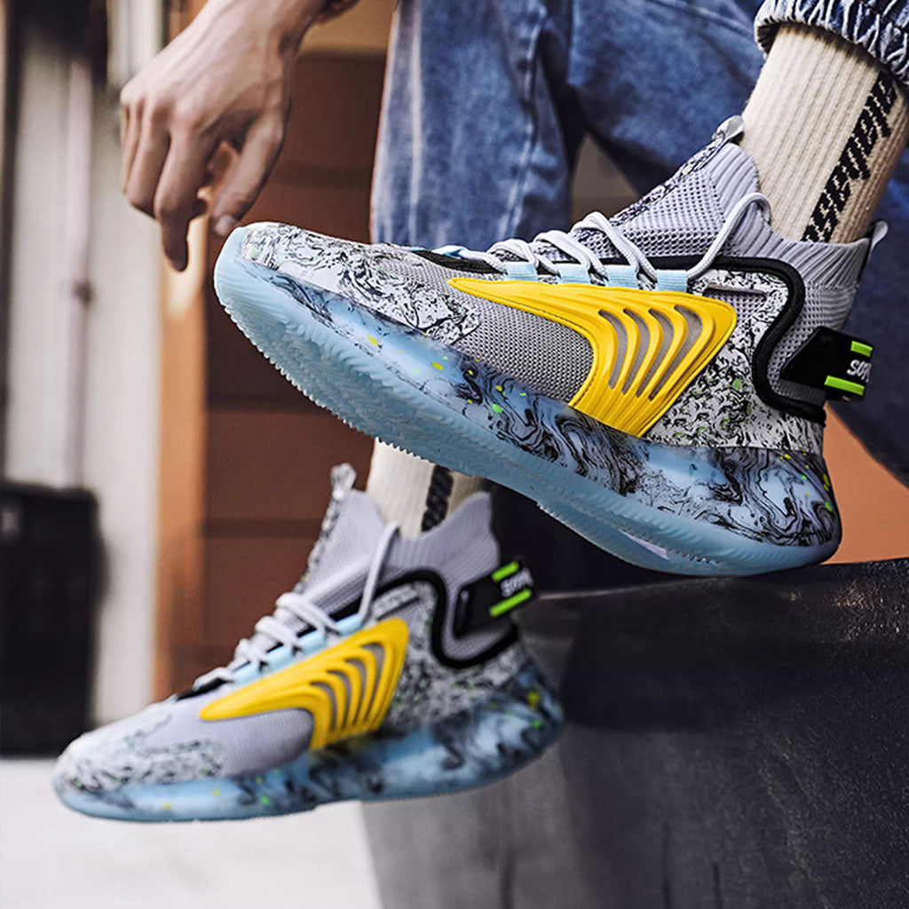 Marble Tech Sneakers