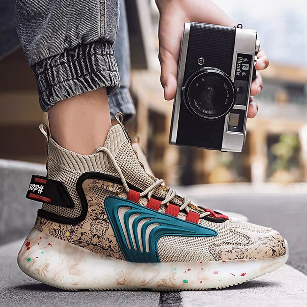 Marble Tech Sneakers