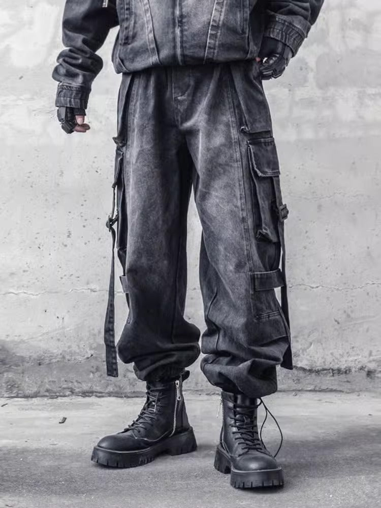 Techwear Harem Jeans