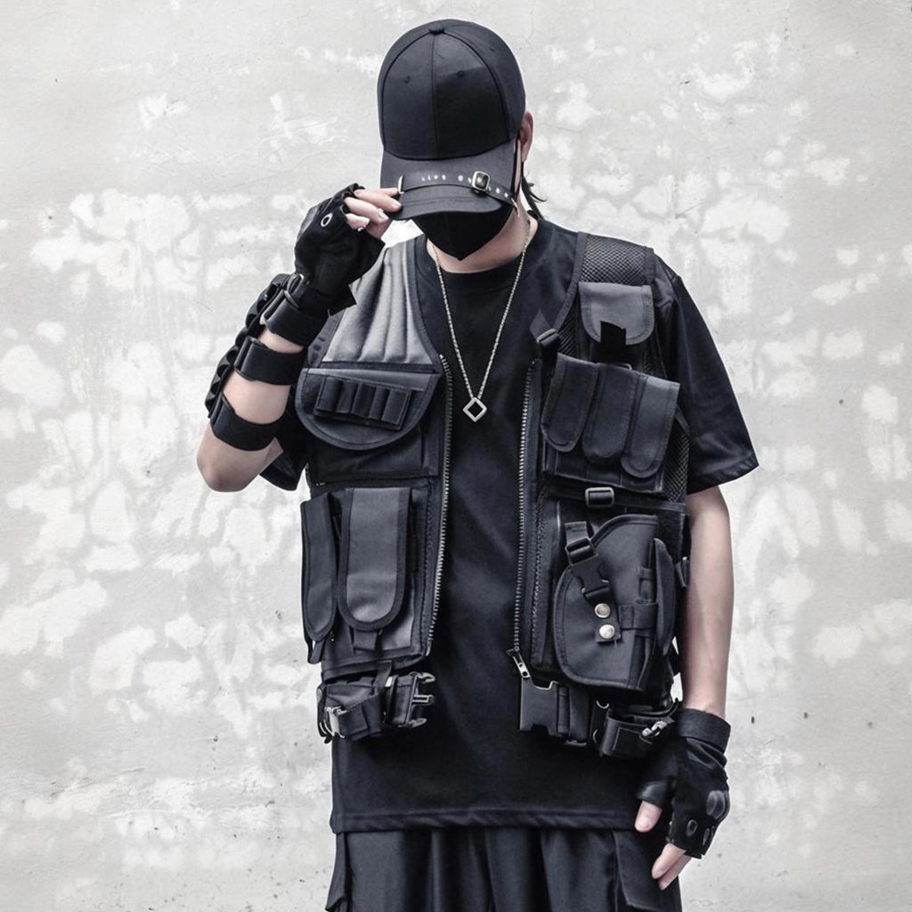 Black Tactical Vest