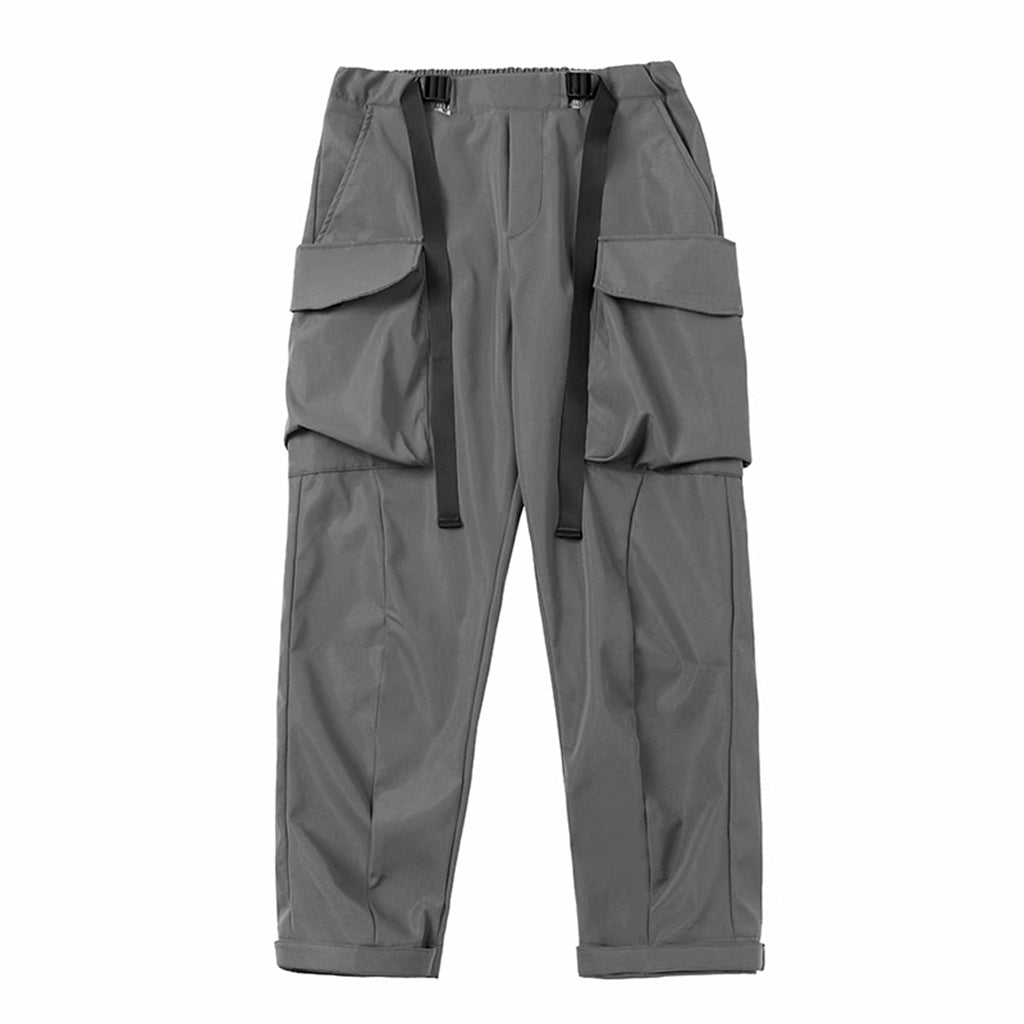 Adjustable Grey Tech Pants