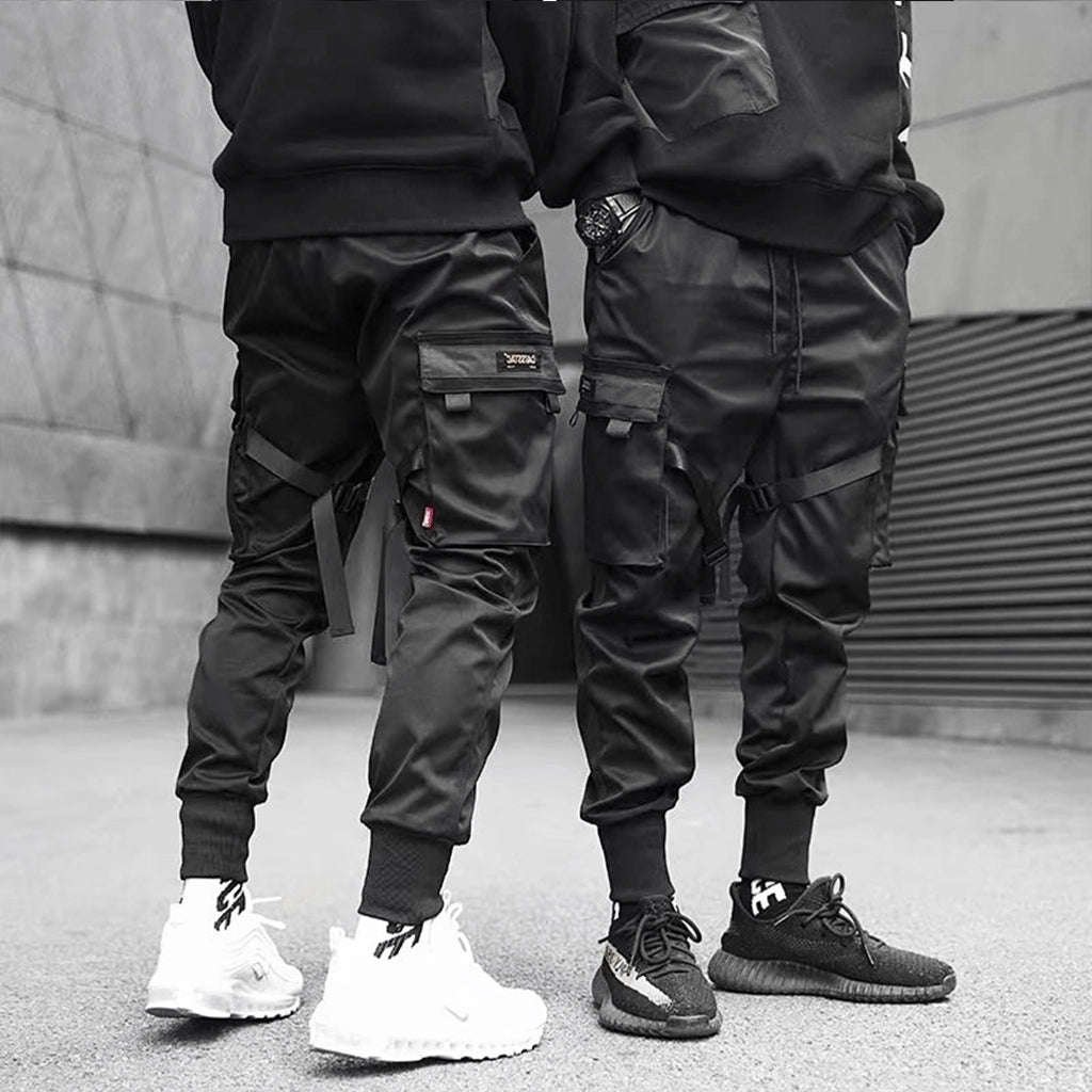 Black Streetwear Joggers
