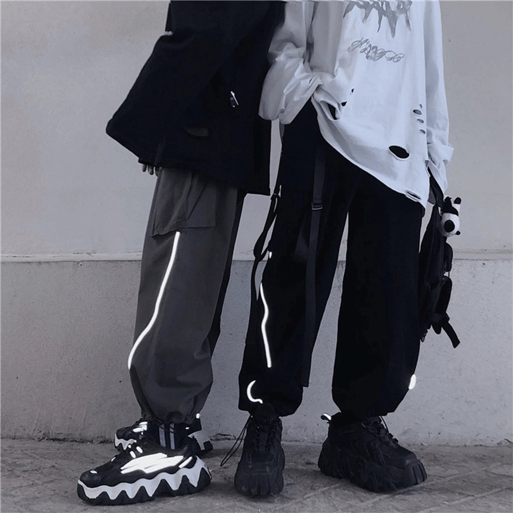Reflective Techwear Pants