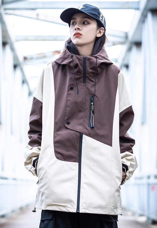 Cyberpunk Hooded Techwear Jacket