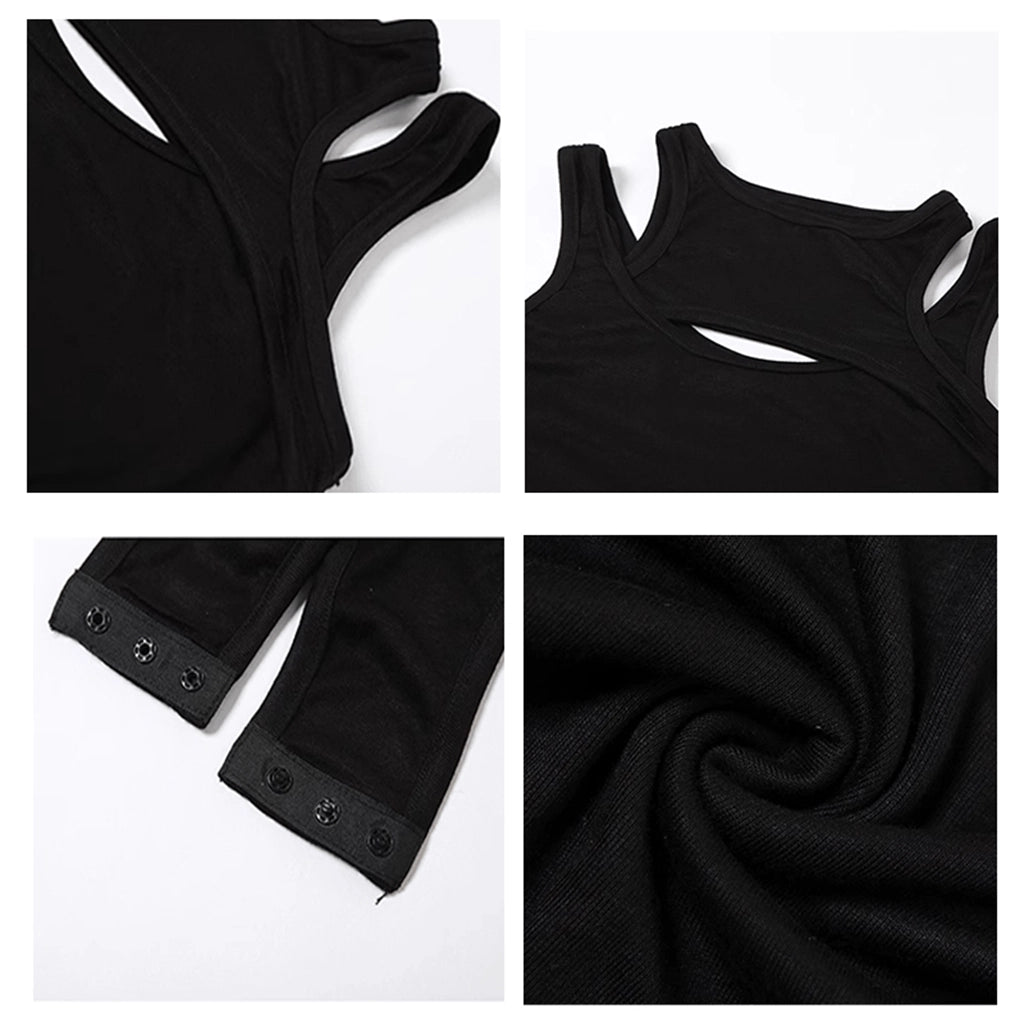 Cyberpunk Streetwear Bodysuit