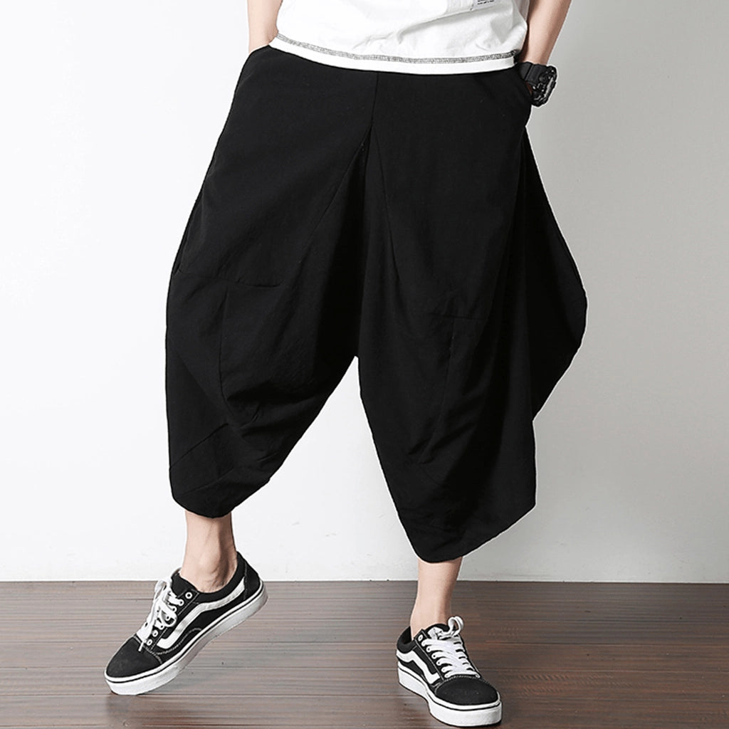 Streetwear Wide-Leg Pants