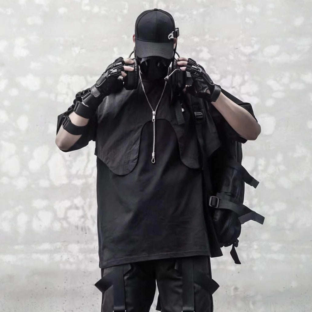 Shoulder Panel Streetwear Tee