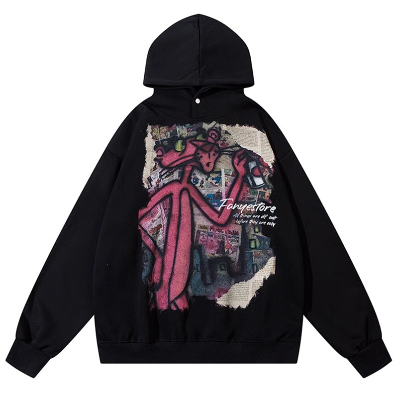 Cartoon Prints Hoodie