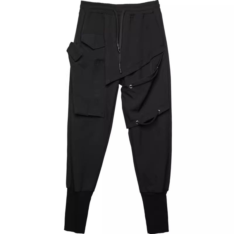 Black Harem Streetwear Pants