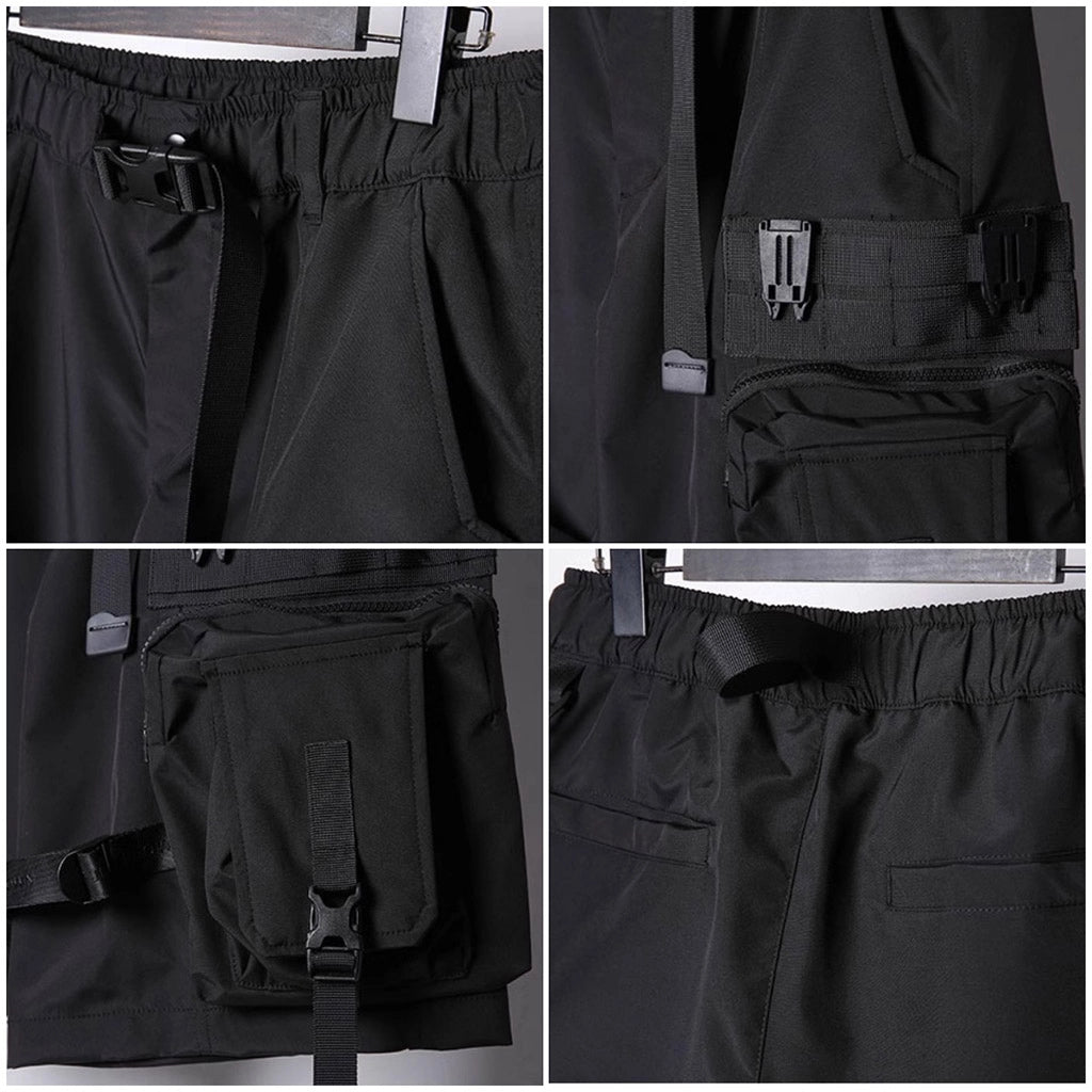 Black Military Tactical Shorts