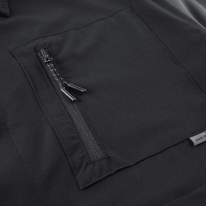 Panel Splicing Techwear Shirt