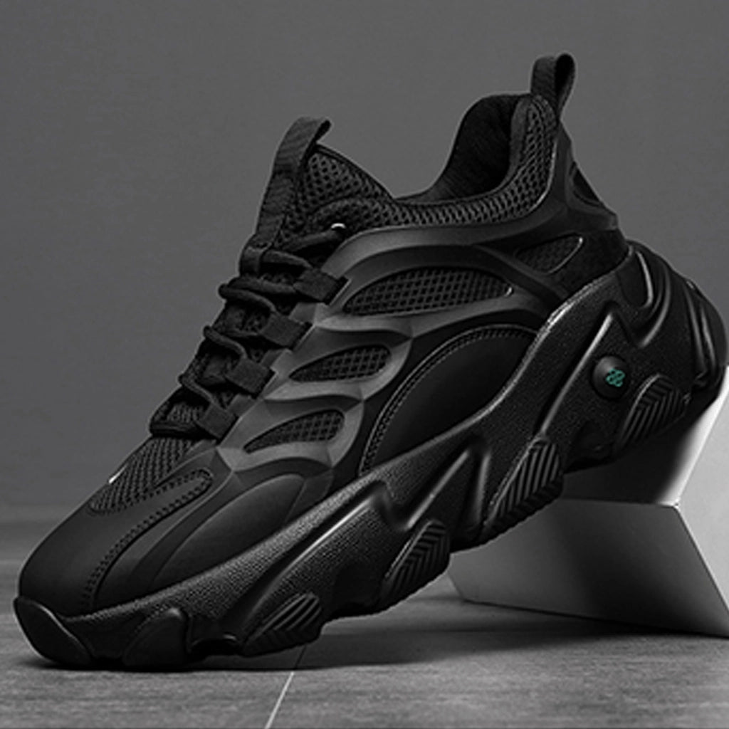 Black Breathable Sneakers