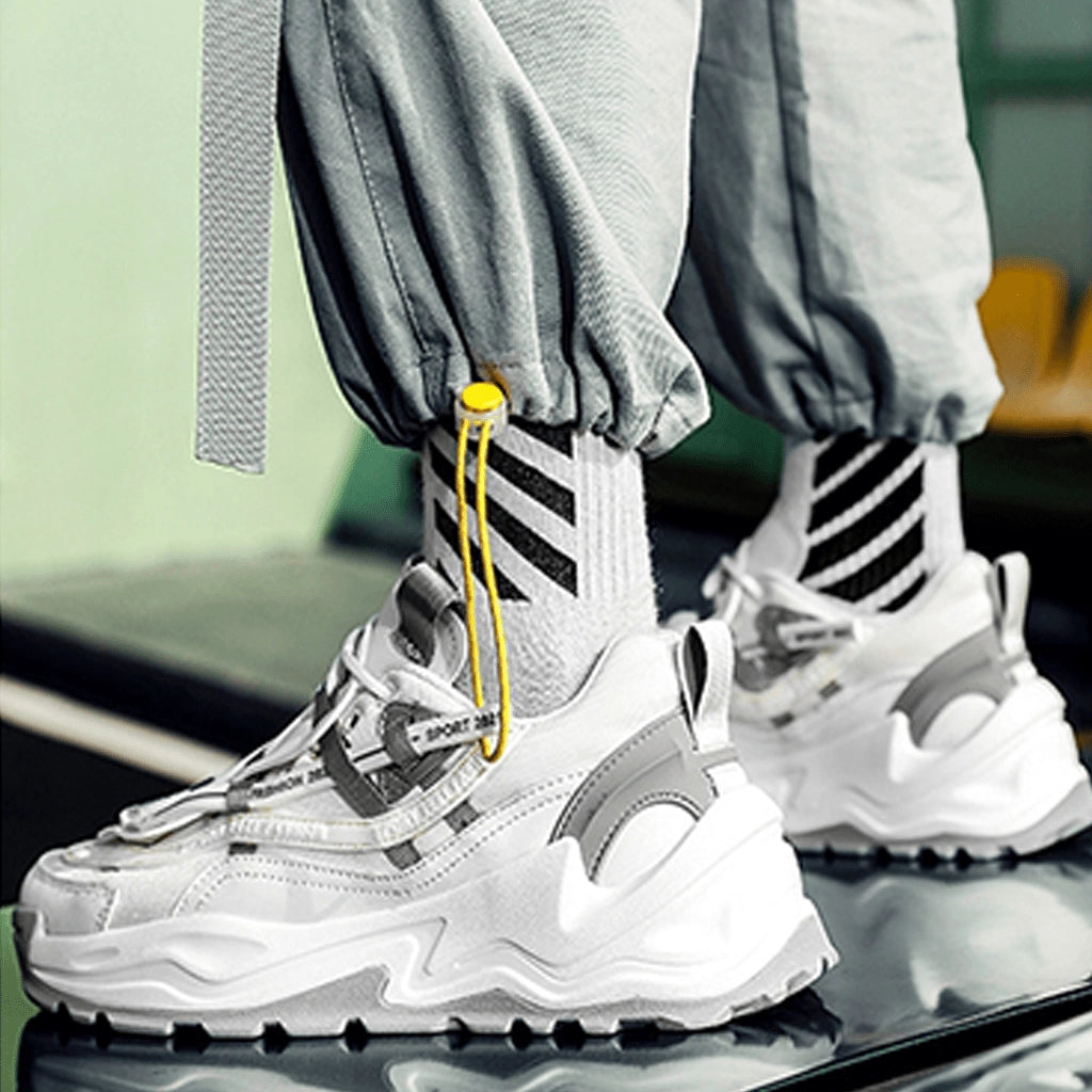 Chunky Black Sneakers