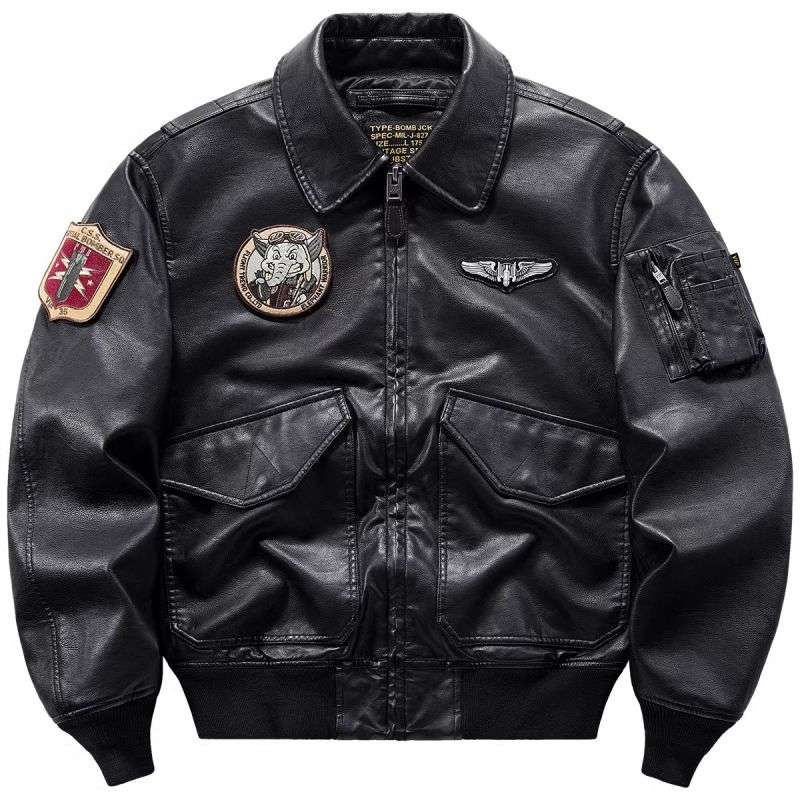 Streetwear Retro Leather Jacket