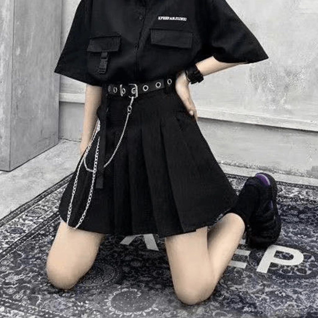 Black Tactical Skirt