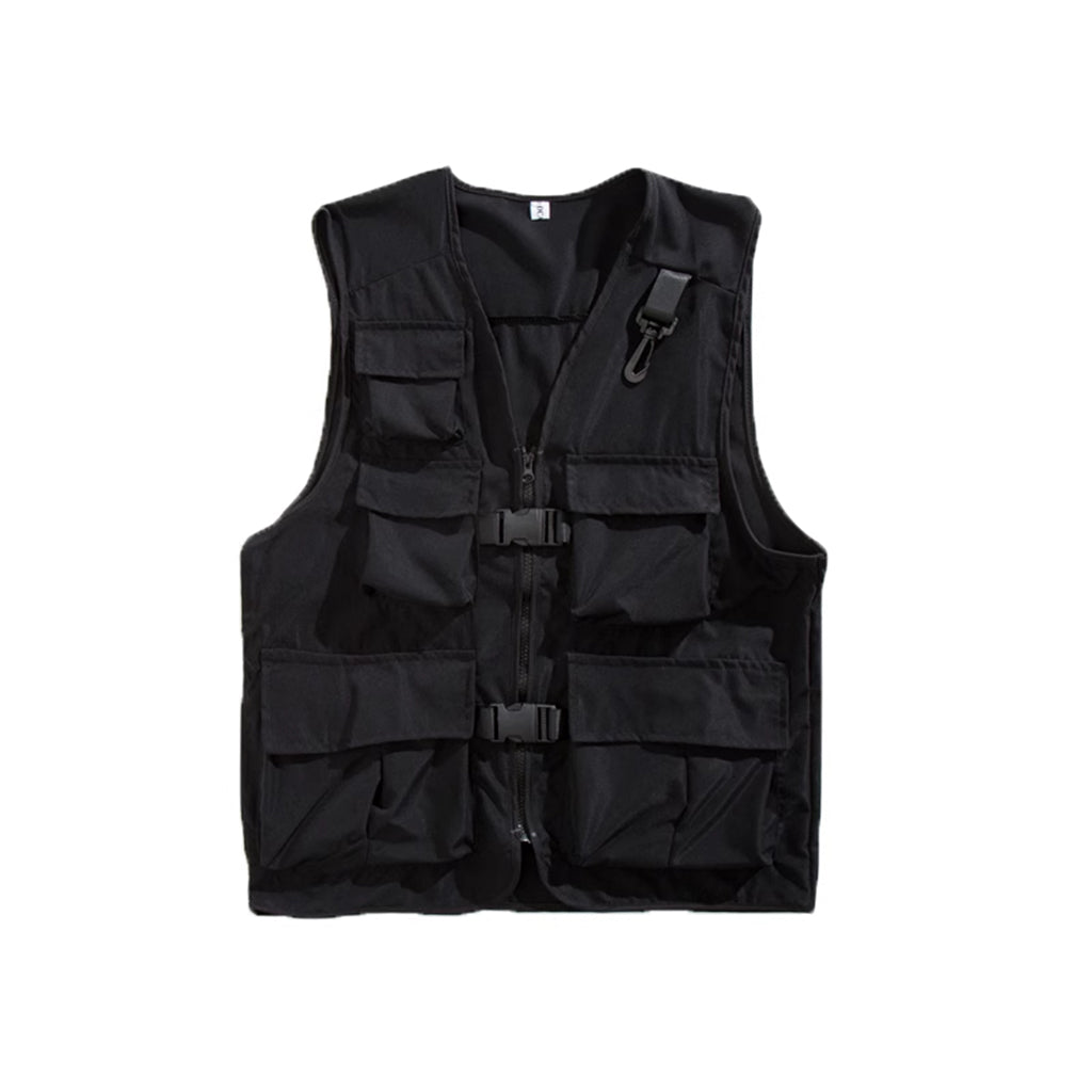 Multipocket Techwear Vest