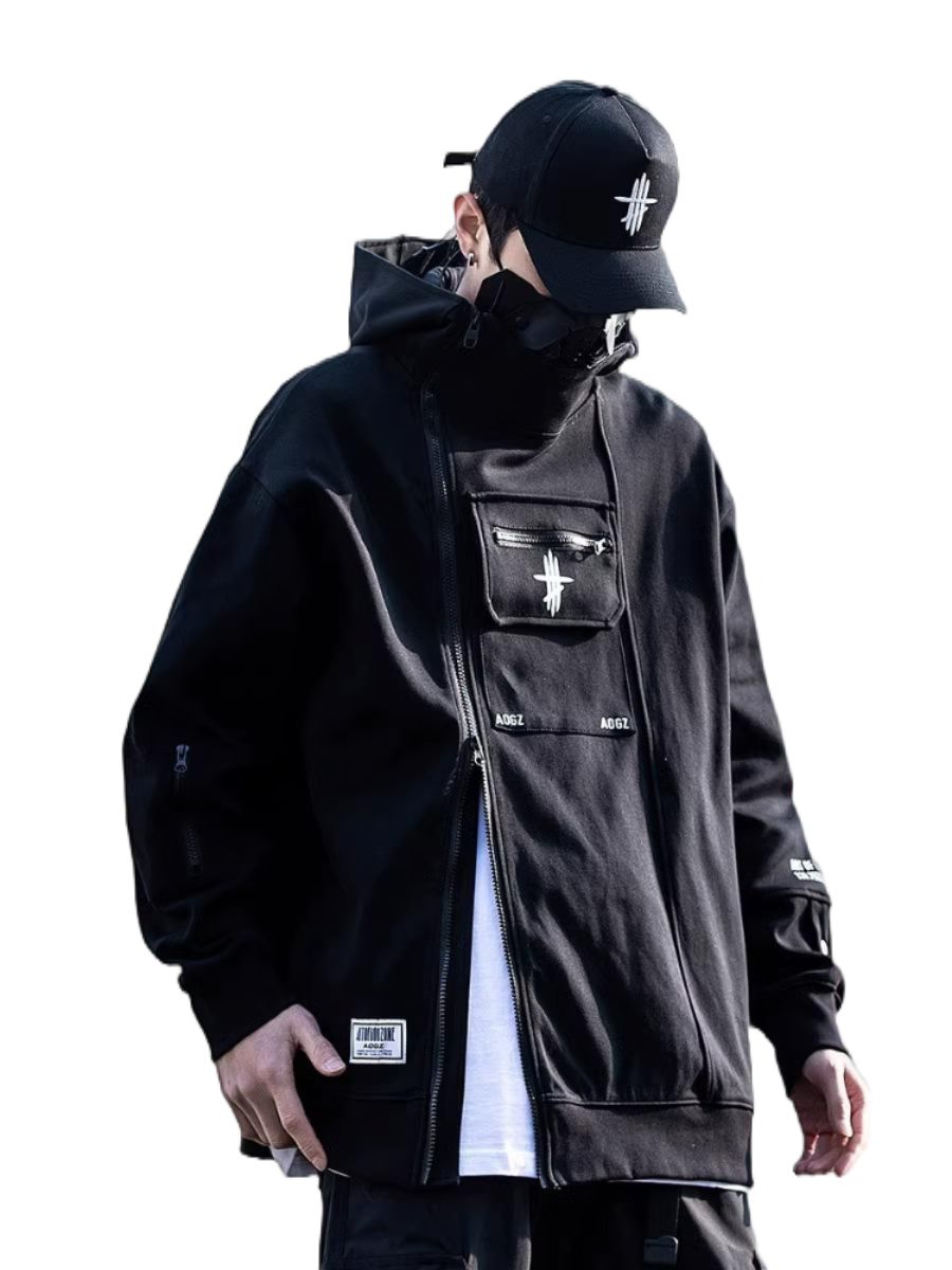 Technical Hooded Jacket