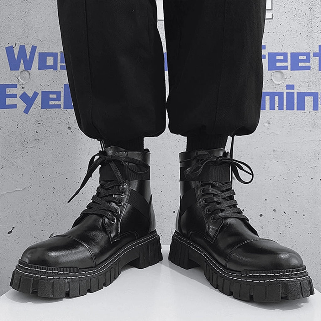 Techwear Cargo Boots