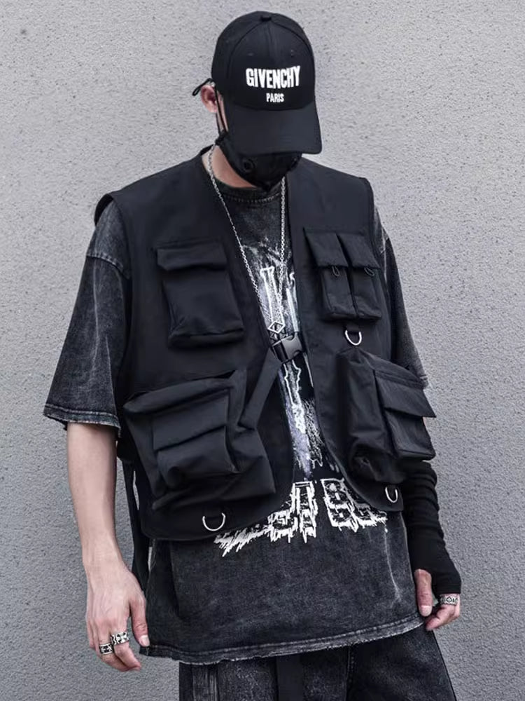 Techwear Cyberpunk Urban Vest