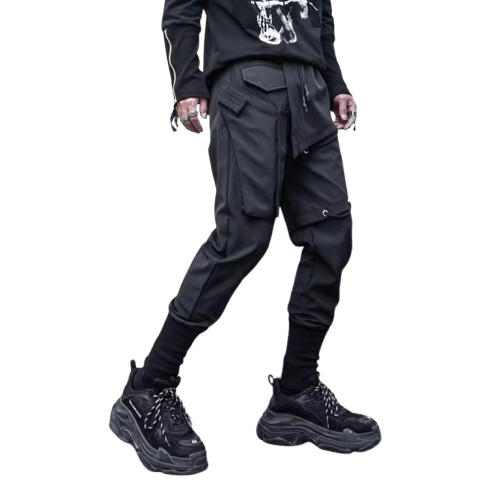 Techwear Harem Cargo Pants