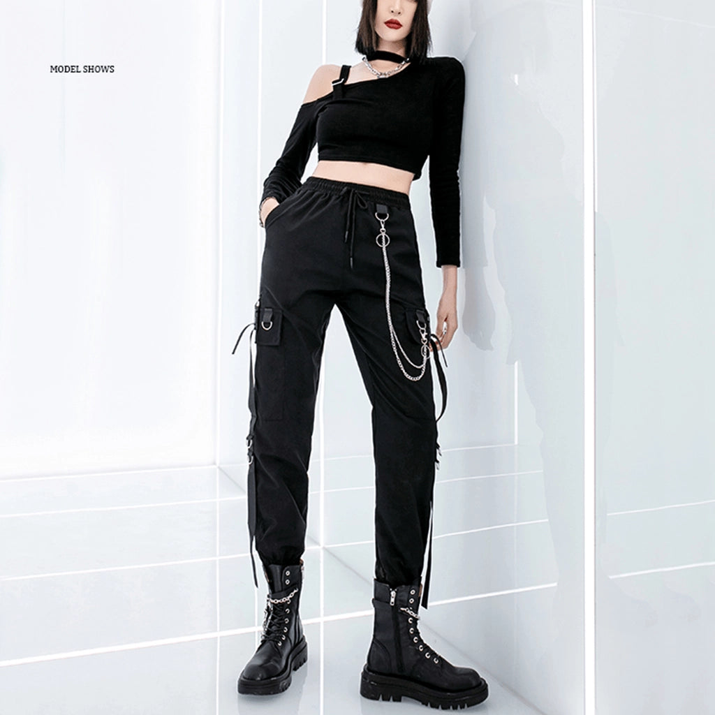 Black Techwear Pants