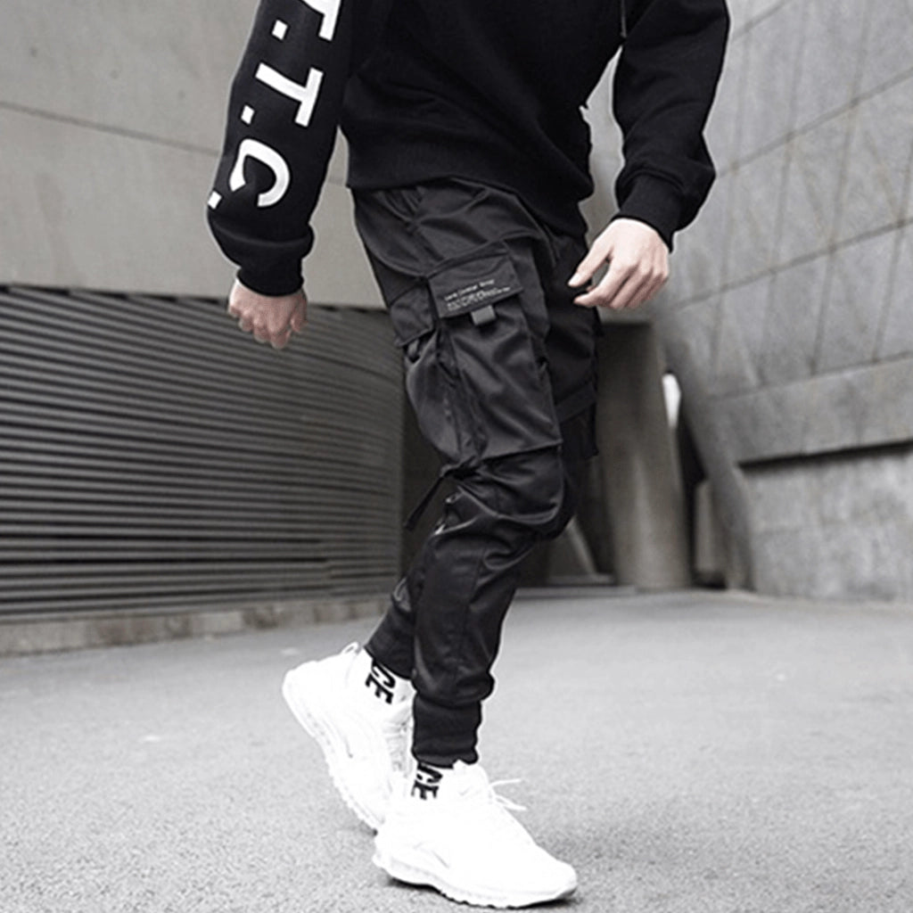Black Streetwear Joggers