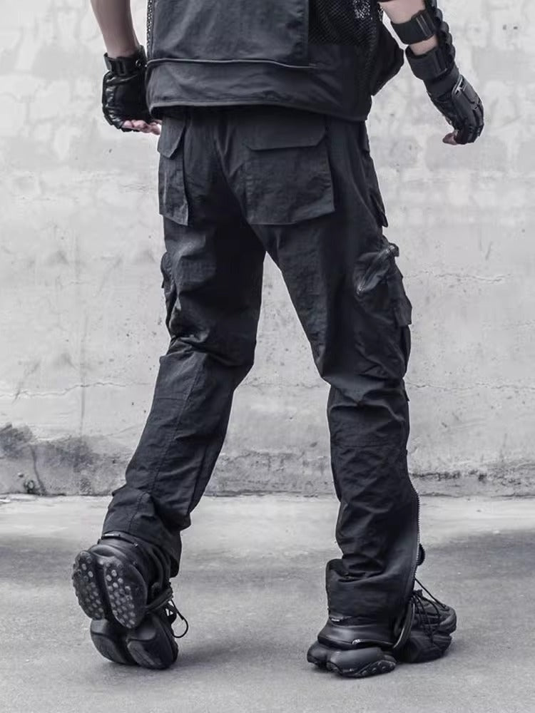 Zippered Cargo Joggers