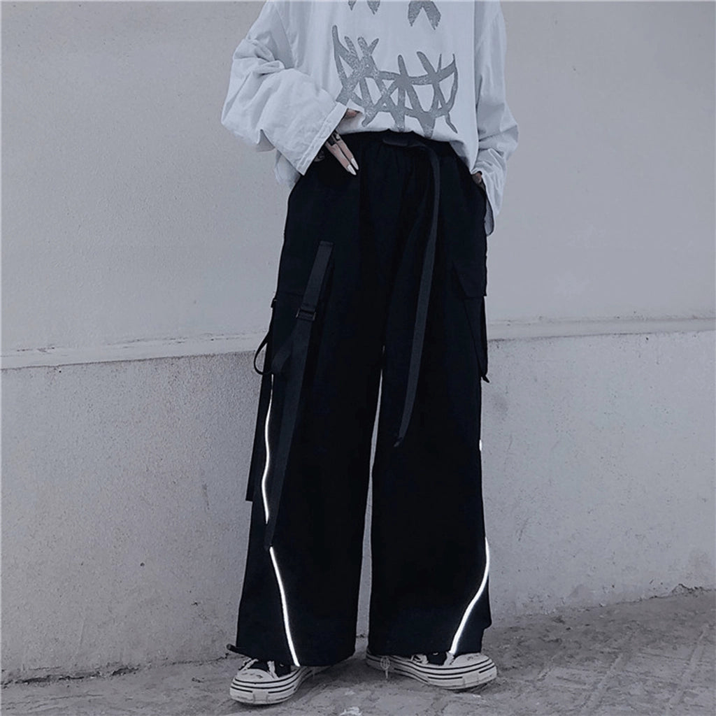 Reflective Techwear Pants