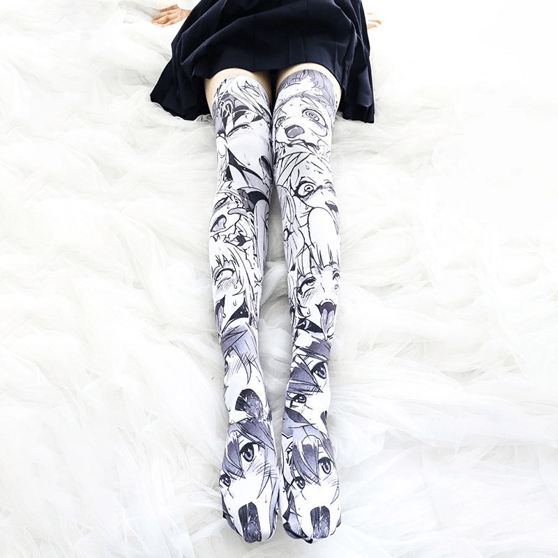 Anime Thigh-High Socks