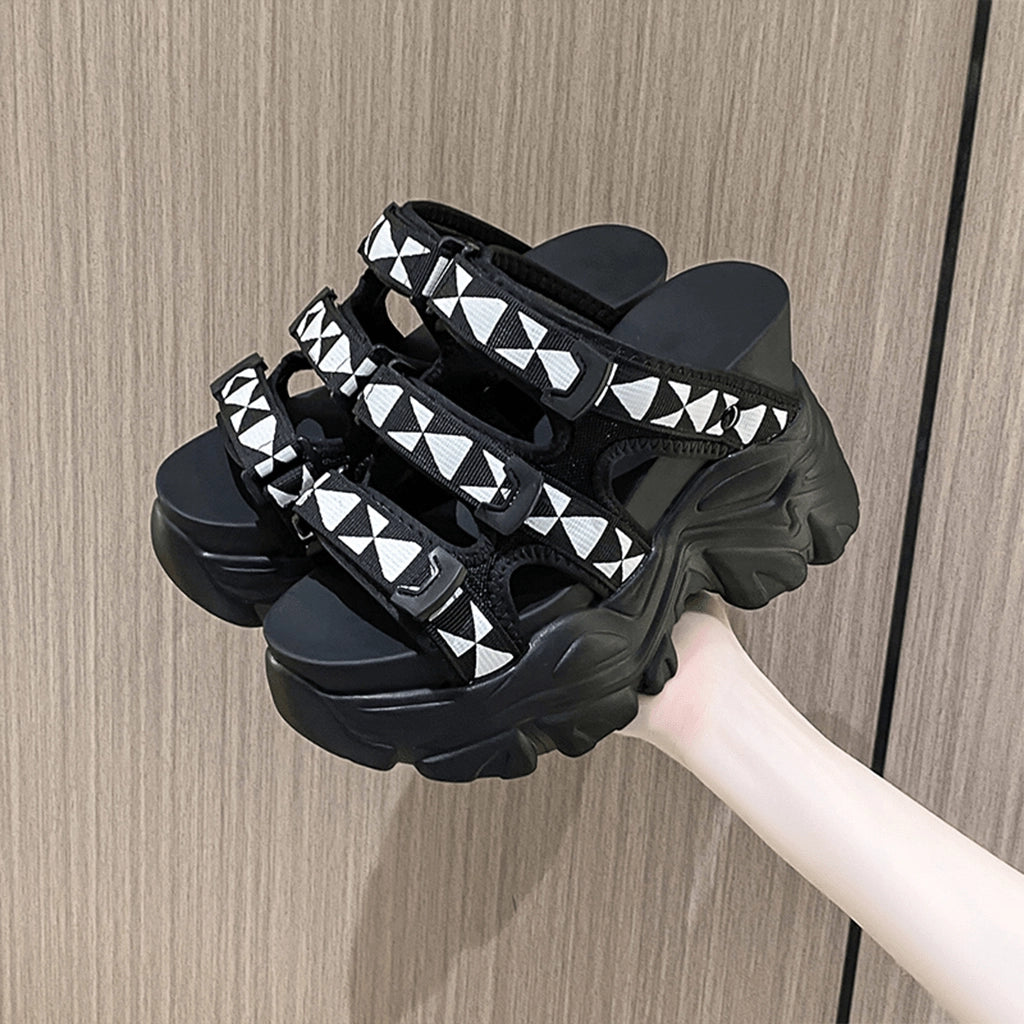 Futuristic Platform Sandals