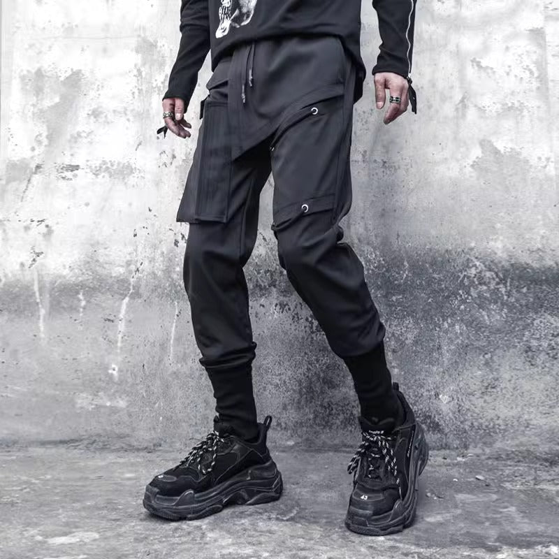 Techwear Harem Cargo Pants