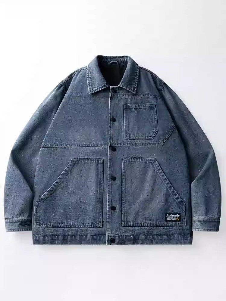 Cargo Denim Jacket