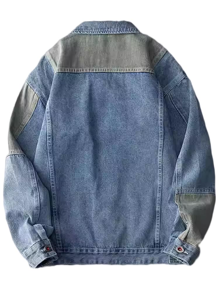 Casual Denim Techwear Jacket