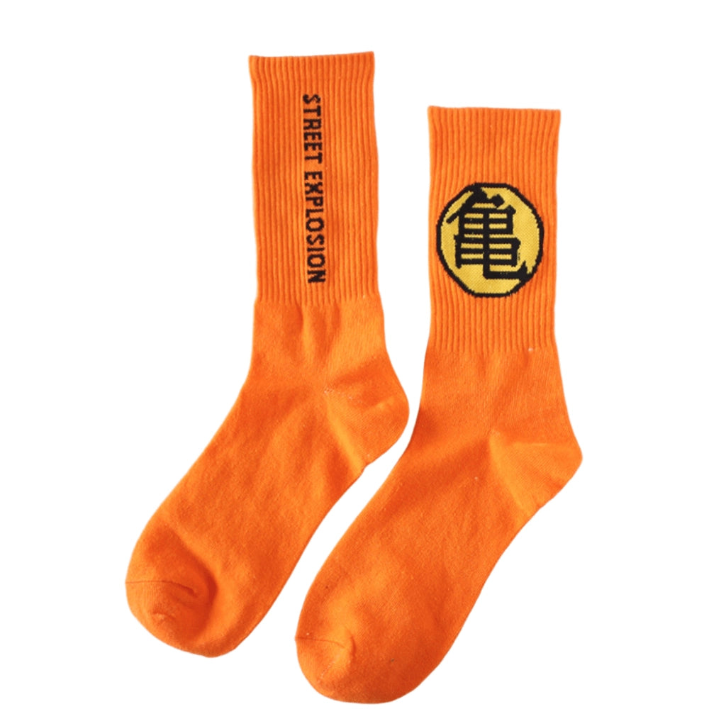 Street Orange Socks