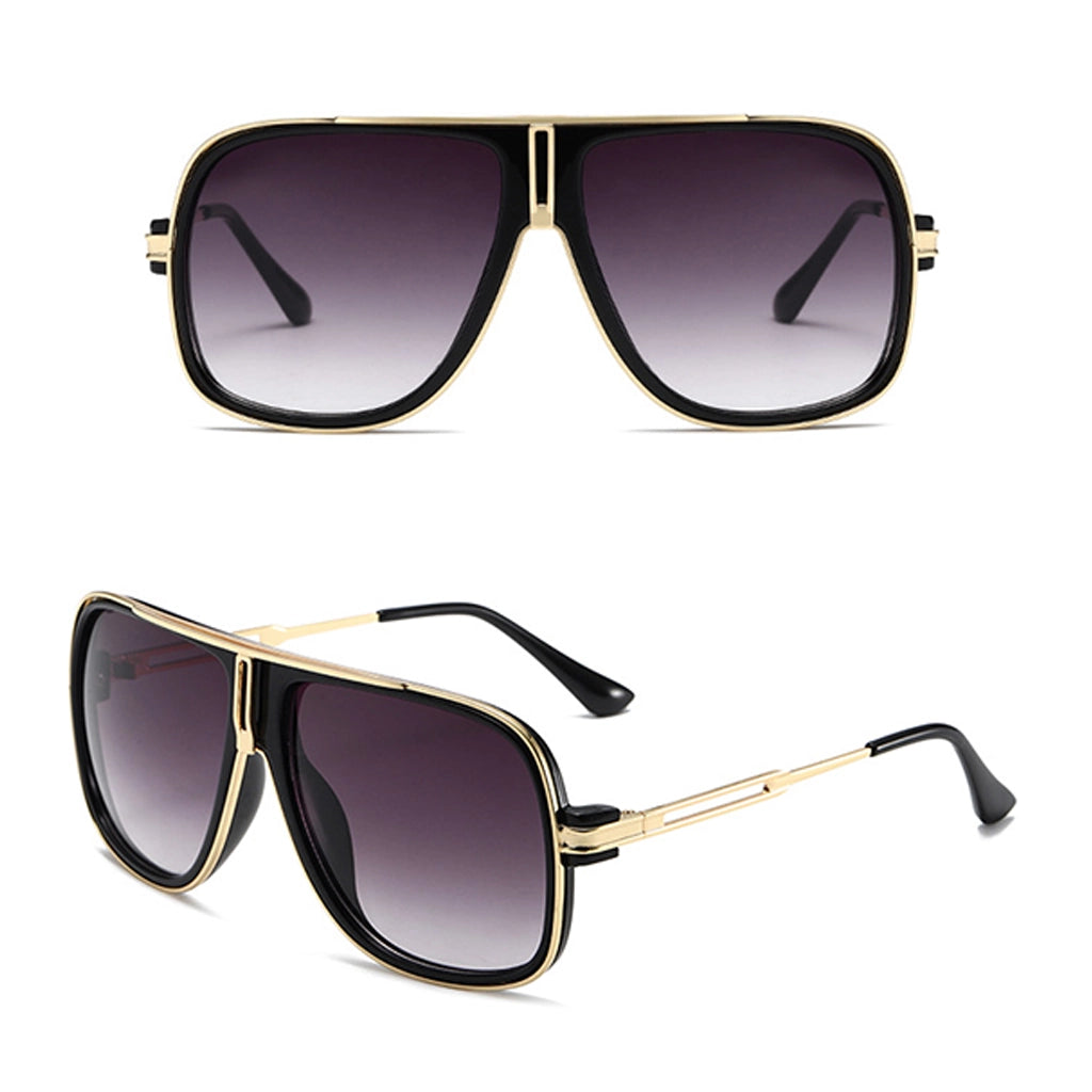 Retro Pilot Techwear Sunglasses