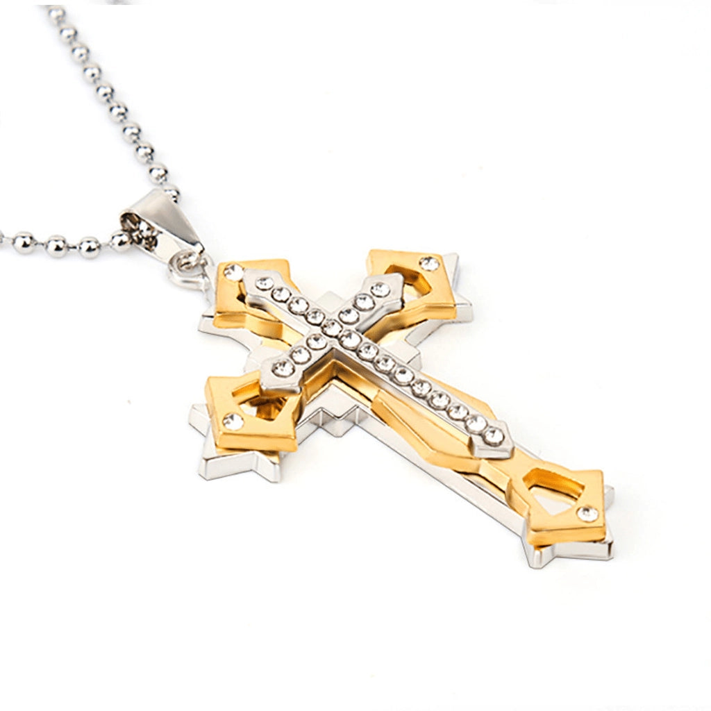 Cyberpunk Cross Necklace