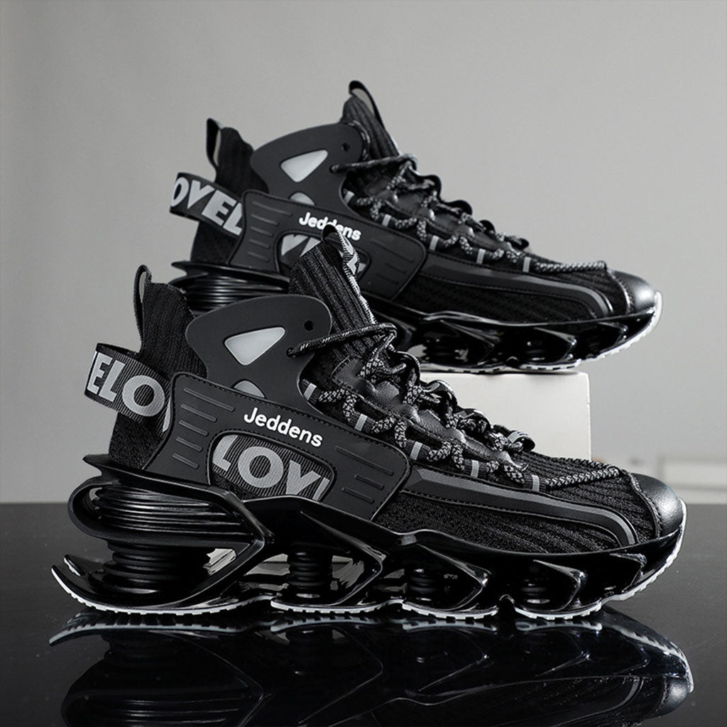 Urban Black Streetwear Sneakers