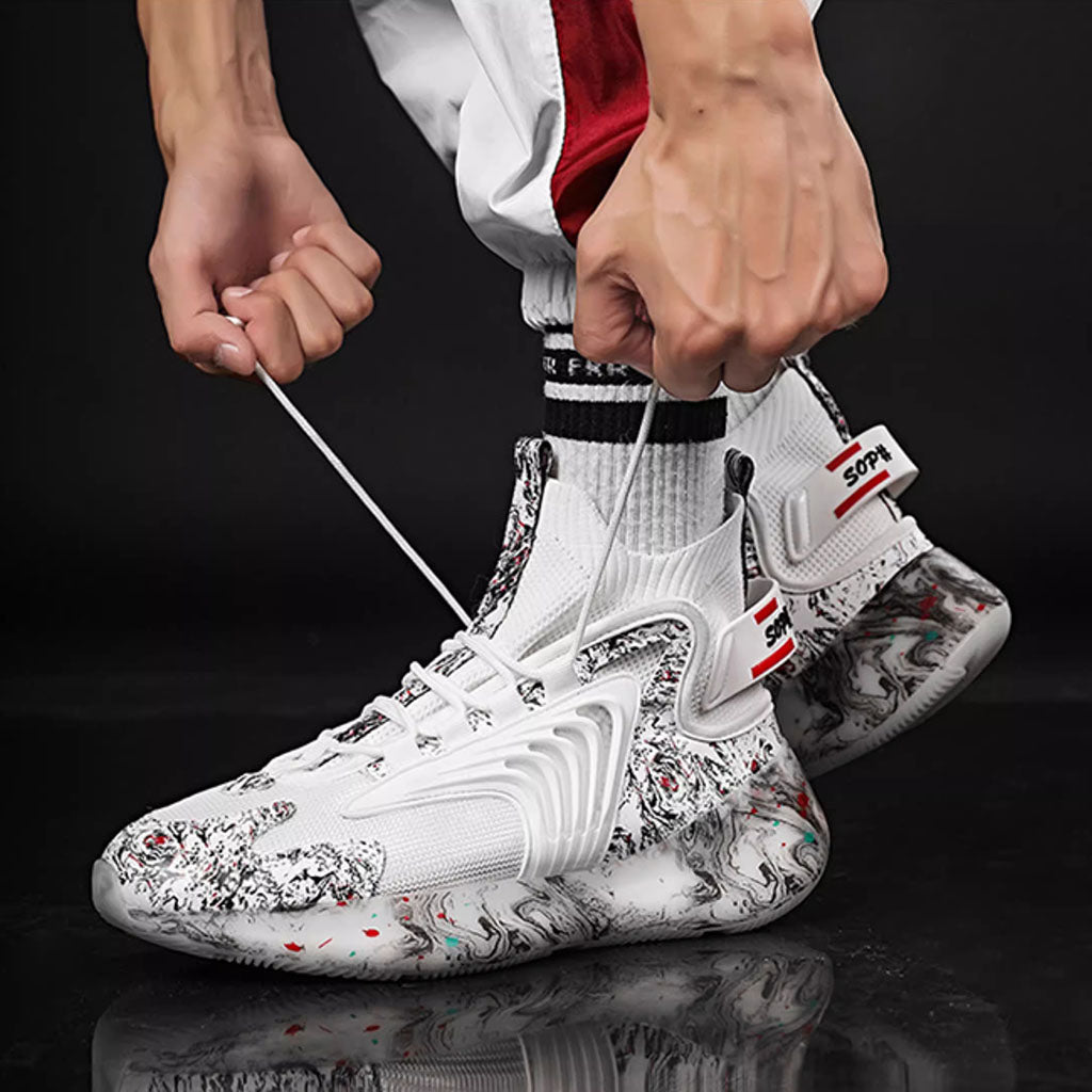 Marble Tech Sneakers