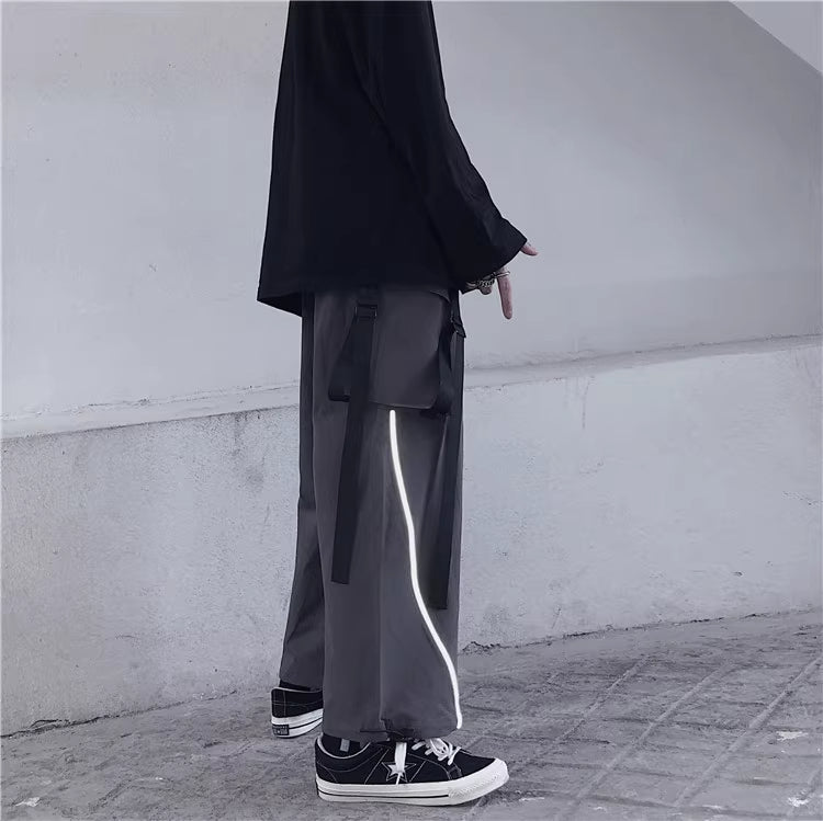 Reflective Techwear Joggers